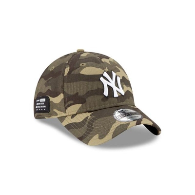 New York Yankees Gorra | New Era MLB Armed Forces Weekend 9twenty Adjustable Cap Mexico - Verdes